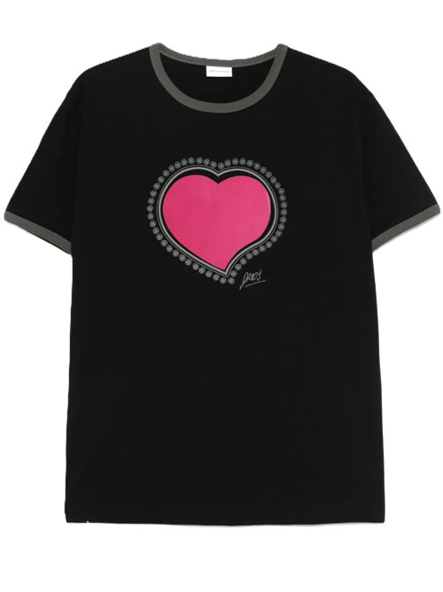 T-shirt Dries Van Noten nero DRIES VAN NOTEN | 0211101600900
